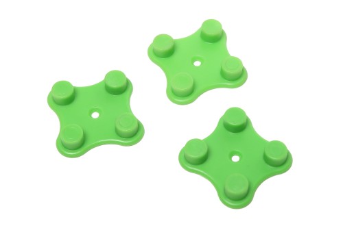 podłoga gumowa 4-pin łączona overlayer kwadrat