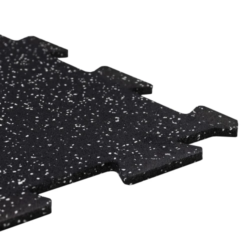 podłoga gumowa mozaika puzzle nakrapiane