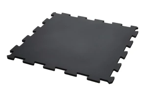 Podłoga gumowa PUZZLE 98x98 cm grubość 15mm PREMIUM czarna
